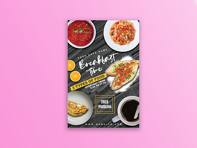 Food Flyer Design Template
