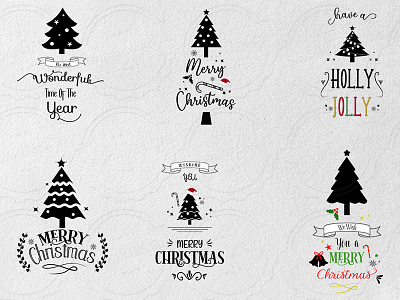 6 Christmas Wishes SVG Bundle