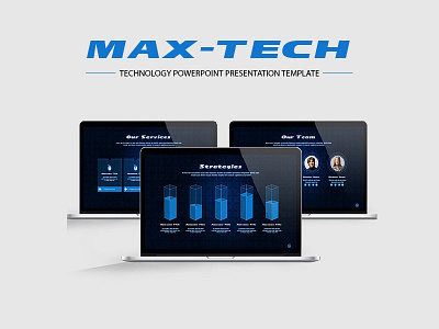 Technology PowerPoint Template animation editable high tech infographic powerpoint presentation slide technology vector
