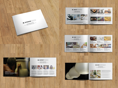 Minimal Interior Design Catalog/Brochure | 24 Pages by S.M. Mahmudur