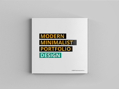 Minimal Square Portfolio Brochure