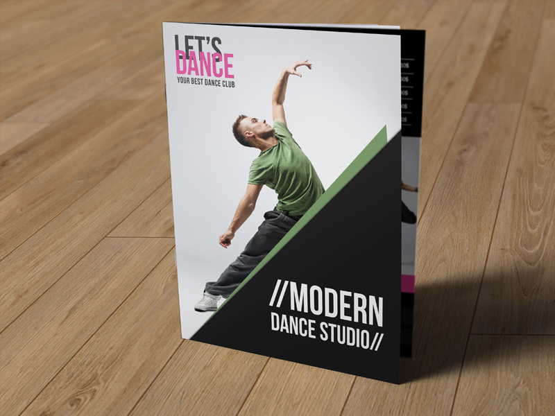 Brochure Template for Dance Studio by S.M. Mahmudur Rahman on Dribbble