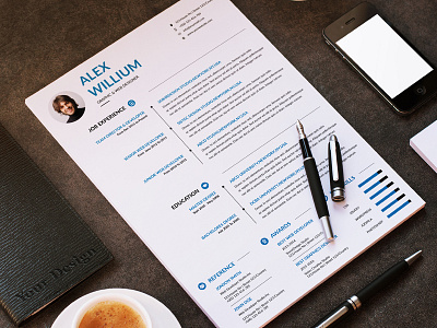 3 Minimal Resume classic resume clean resume coverletter minimal resume resume