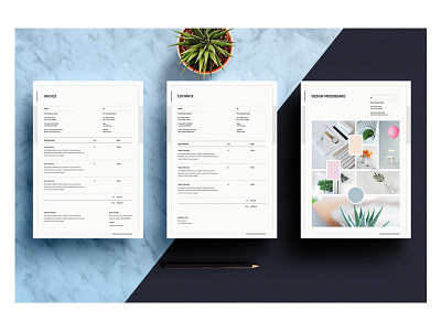 Mood Board | Invoice | Estimate Templates