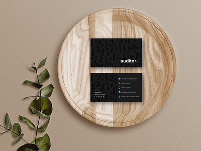 Auditor.. Business card