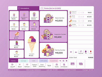 Cinema Point of Sales (POS)