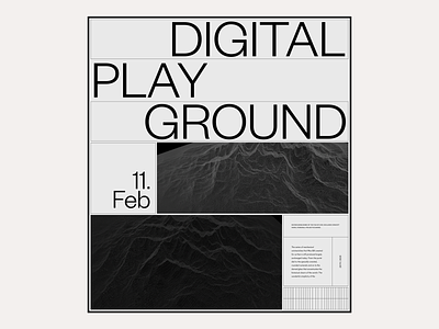 2020 Digital Playground #8 / Landing page design editorial hero marketing portfolio responsive typography ui ux web design website