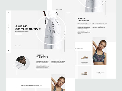 ZX Explorations - eCommerce shop UI Concept clean data design fresh header interface landing marketing minimal page pallete product profile responsive simple typography ui ux web design website