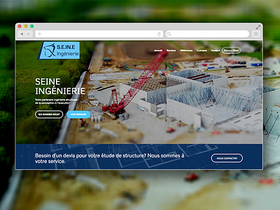 Landing Page for Civil Engineering Consultancy