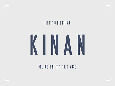 KINAN Font Bundles design font design fonts illustration modern modern design simple siple typography