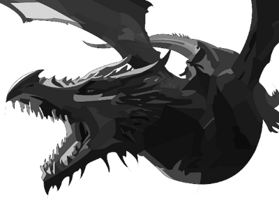 Dragon vector.