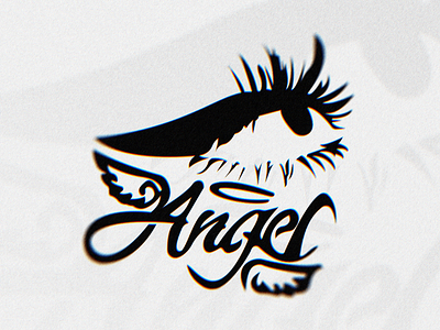 Angel's eye. branding challenge logo dailylogochallange design designs graphic icon identity illustration logo designer typography vector