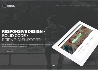 Hookie - Agency & Business WordPress Theme