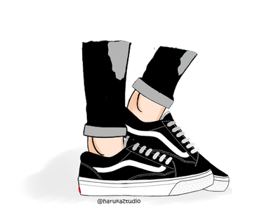 Cartoon vans outlet