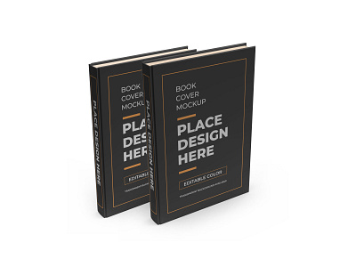 Book Cover Free Mockup Template Vol 4