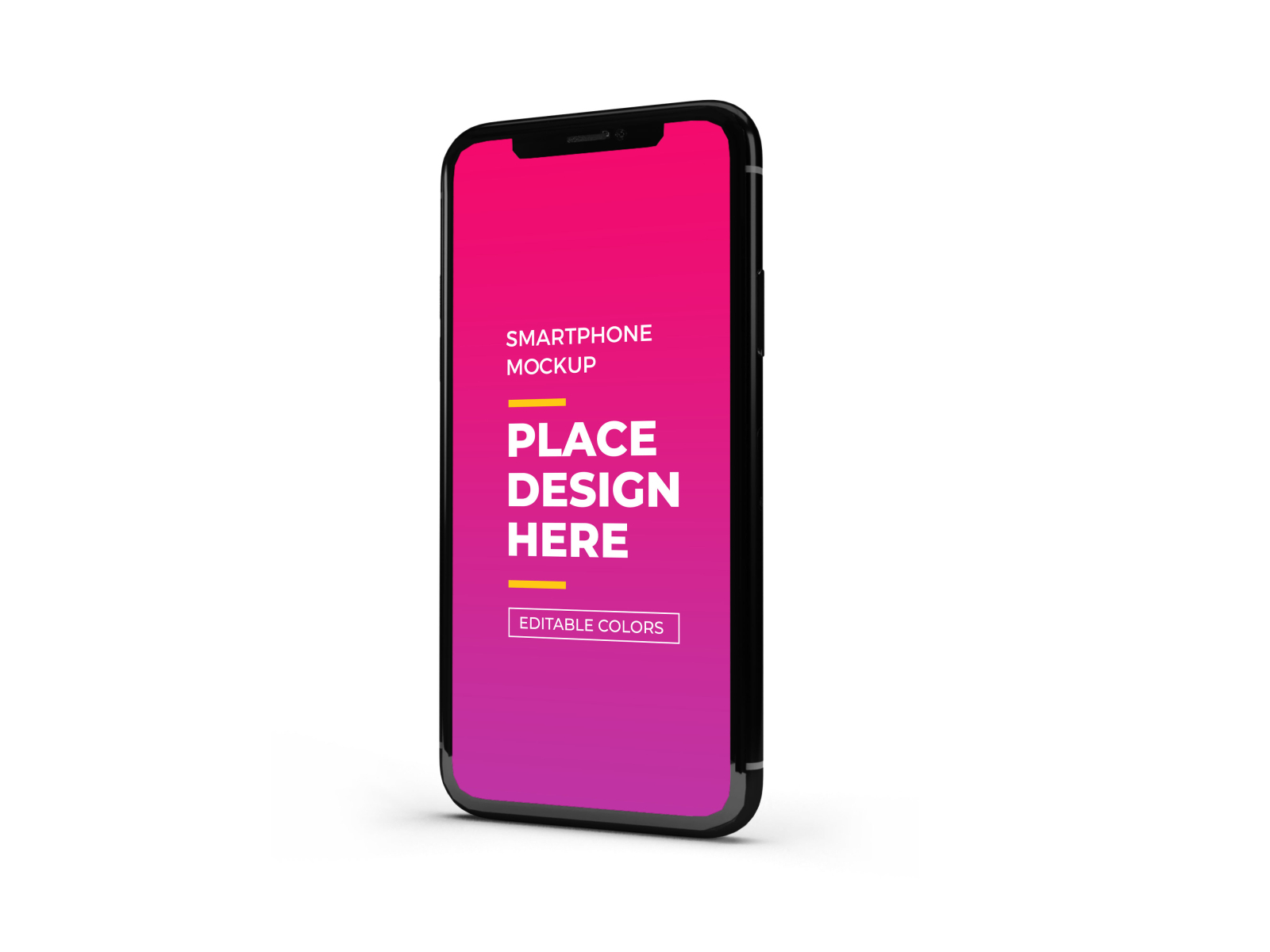 iPhone Free Mockup Template by Dendy on Dribbble