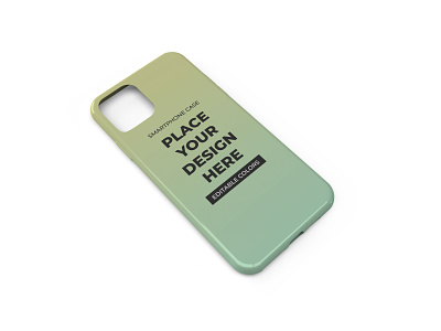 iPhone Smartphone Case Free Mockup Template screen protector