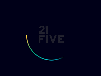 21five clock logo