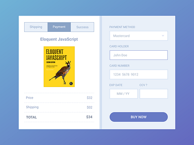 Daily UI - Checkout Page checkout form checkout page daily ui 002 dailyui