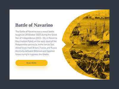 Battle of Navarino battle history inkscape ui yellow