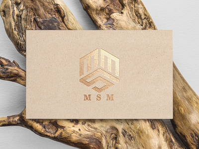 Msm Logo idea logo design branding