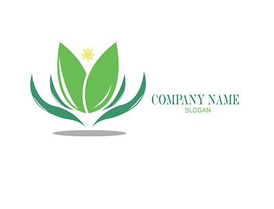 Company Logo with design Leaf adobe illustrator branding design designer designer logo designers designgraphic designleaf logo logodesign logoinspiration logos logotype