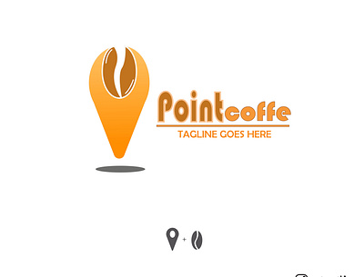 POINT COFFE LOGO IDEA adobe illustrator branding design designer designer logo designers designgraphic logo logodesign logoinspiration logotype