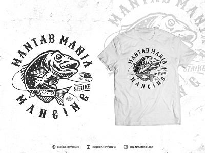 Fishing Design badge fishing fishing logo fishing t shirt illustration logo vector vintage design