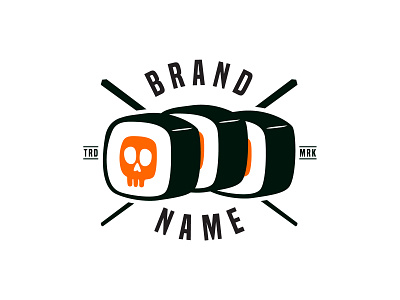 Sushi Skull Logo