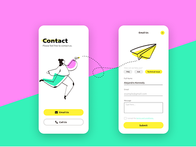 DailyUI | Contact Us