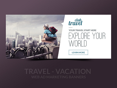 Travel Vacation Banners