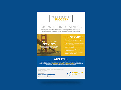 Multipurpose Corporate Flyer Template