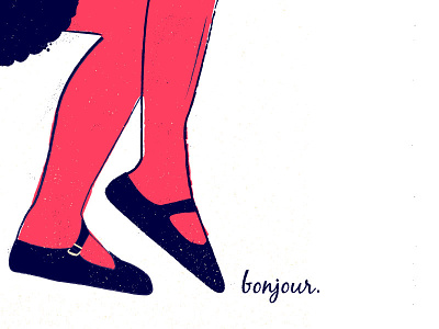 bonjour. 1970s bonjour cute french leggings mary janes mod paris vintage