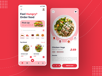 Food Delivery App by Al Juned on Dribbble