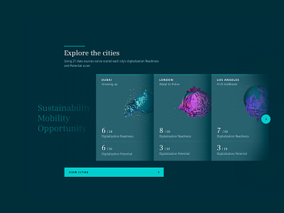 Atlas brand iot layout minimal smart city type ui ux webgl world