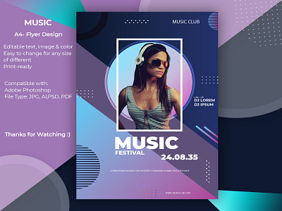 Music Flyer Design art artwork branding business corona corporate branding corporate identity design flyerdesign flyerdesigner graphicdesign graphics illustration logo design marketing music uidesign ux design vector webdesign