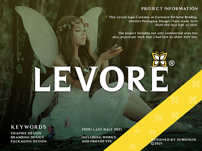 Levore Perfume Branding identity Packaging Design.