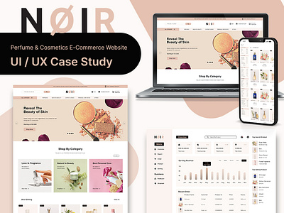 Perfume & Cosmetics E-Commerce Website UX & UI Case Study