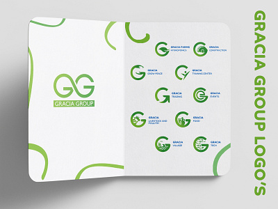 Gracia Group | Logo's abudhabi art branding business cmyk construction design events food graphicdesign groups hydroponics illustration logo logodesign tech trading uae ui vector