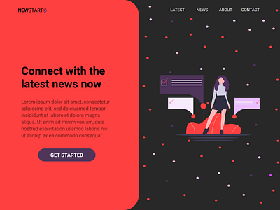 NEWSTART Landing Page MkII