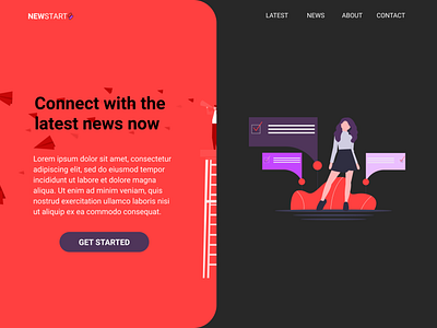 NEWSTART Landing Page MkIII