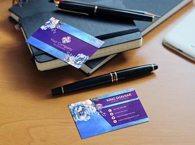 Business Card Tamplate bussines card design icon id card design illustration logo mockup vector
