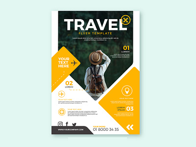 Travel flyer design