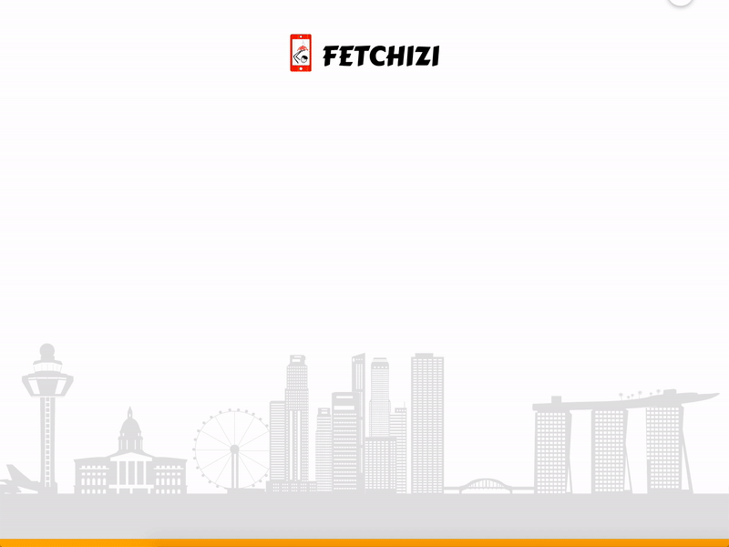 Fetchizi App UI app app design fetchizi food app mobile app mobile app design mobile ui product design ui design uiux