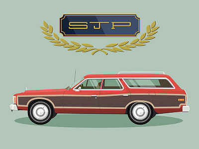 Ford SJP car cars coffee comedians ford getting illustration in ltd sarah jessica parker seinfeld sjp