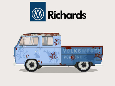 VW Richards 1962 vw bus bus comedians in cars getting coffee illustration kramer michael richards seinfeld vw vwbus