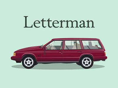 1995 Letterman 960 1995 960 comedians in cars getting coffee david letterman end end of late night illustration jerry seinfeld late night seinfeld volvo wagon