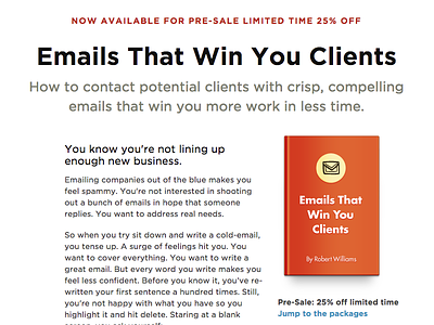 Emails that win you clients