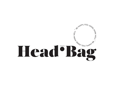 Head•Bag branding design graphic logo