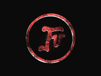 Funk Volume Logo 2d colour grunge logotype